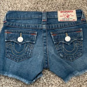 True religion shorts